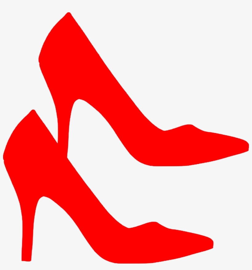 Shoes,red,fashion,leg Wearing,free Vector Graphics,free - Basic Pump, transparent png