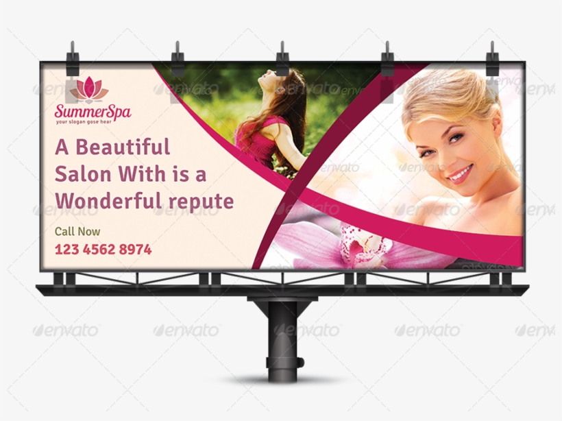 Image 1 - Beauty Parlour Banner Advertisement, transparent png