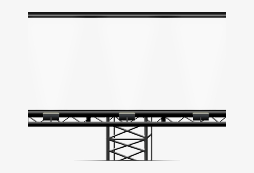 Billboard Clipart Electronic - Billboard Png, transparent png