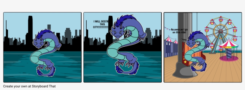 Dragon Vs City - Illustration, transparent png