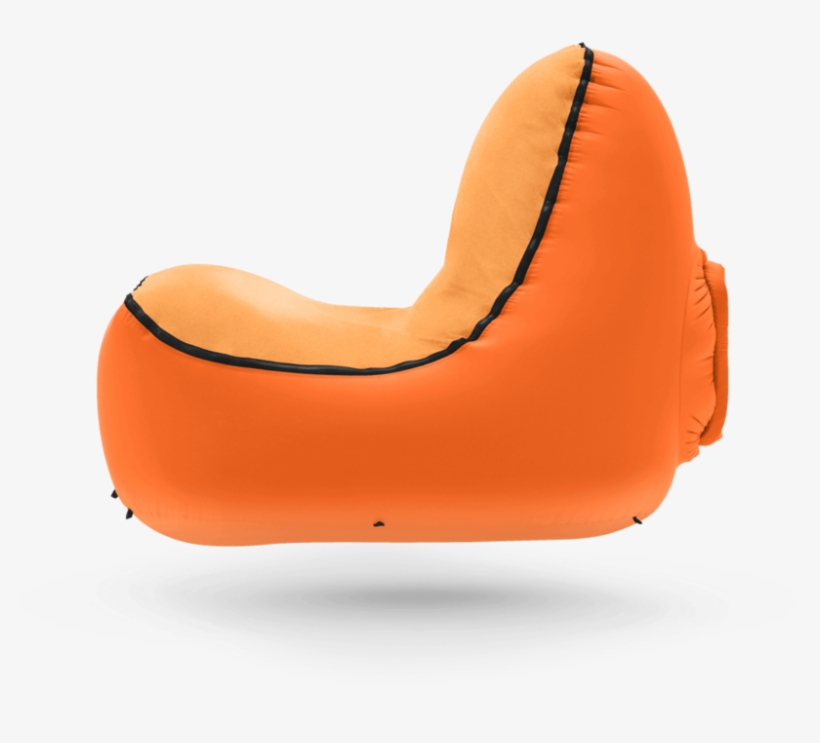 Trono Chair Orange - Inflatable Chair Orange, transparent png