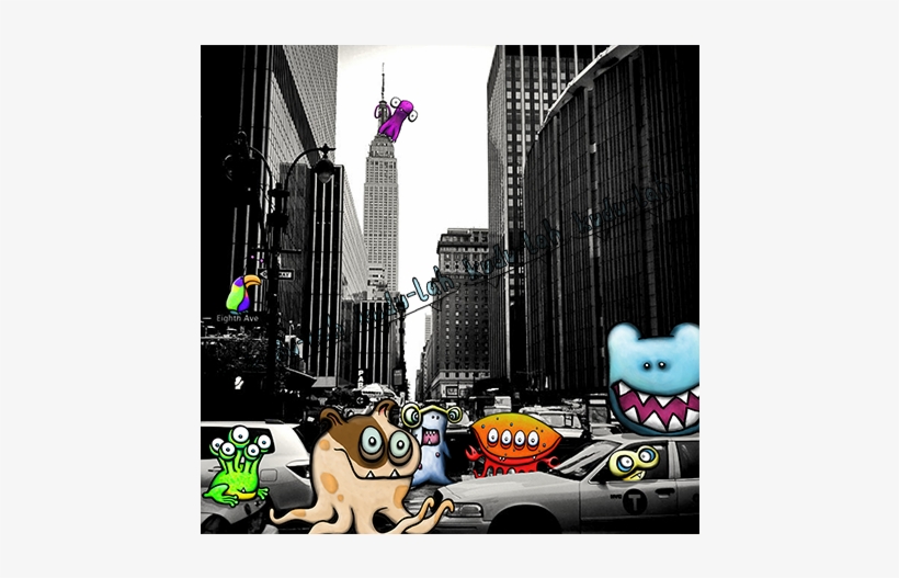 8th Avenue By Kudu-lah / Awesome Critter Artwork Featuring - Skyscraper, transparent png