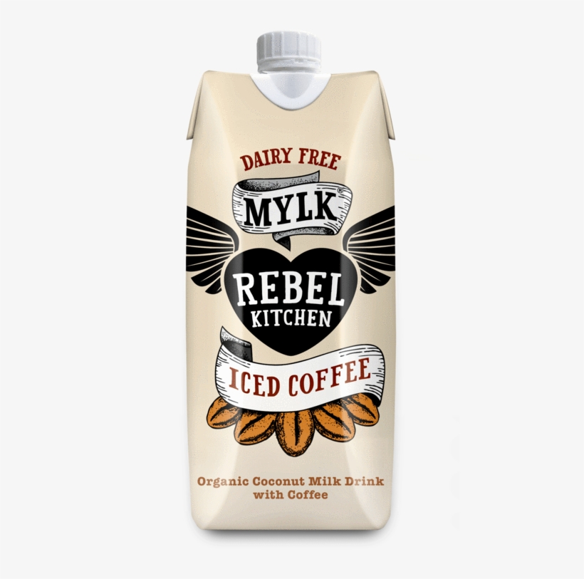 Coconut Mylk, Iced Coffee Flavour - Rebel Kitchen Mylk Coffee, transparent png