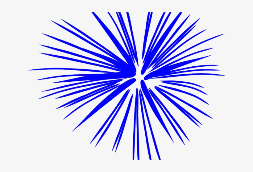 Drawn Fireworks White Transparent - Firework Clipart No Background, transparent png