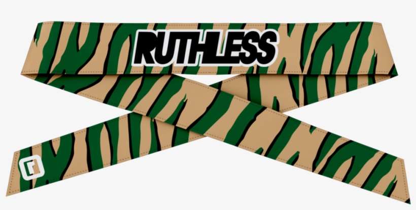 Green Zebra Headband, transparent png