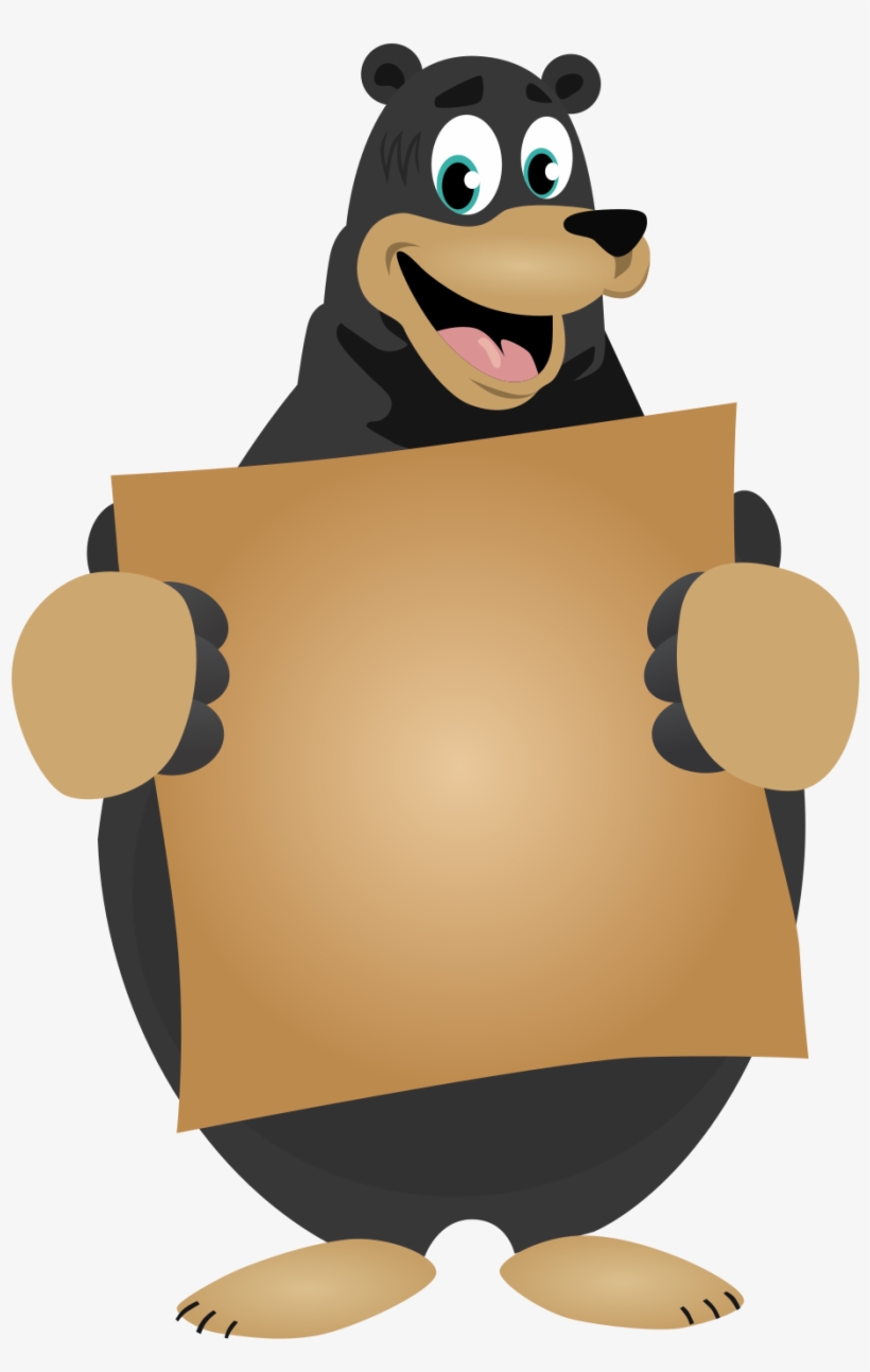 Bear Clipart Mountain - Cartoon, transparent png