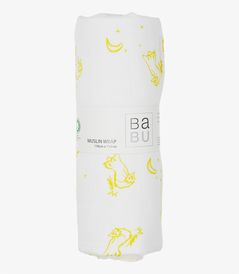 Muslin Wrap Fox Yellow - Board Short, transparent png
