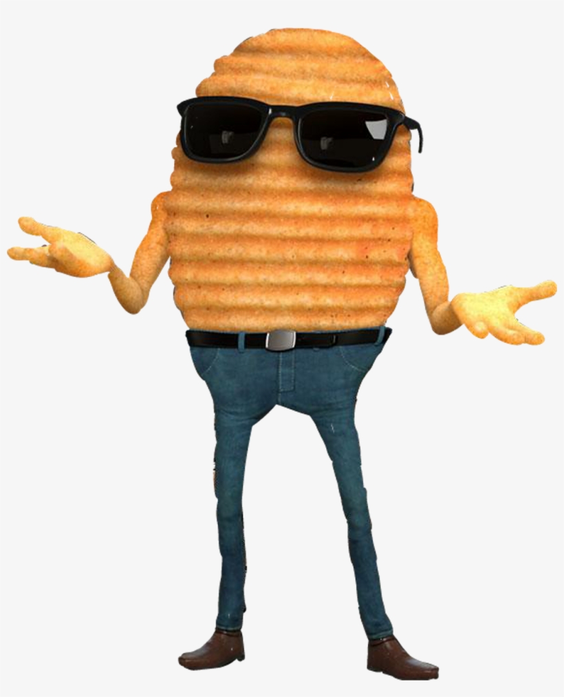 Ruffles Sticker, transparent png