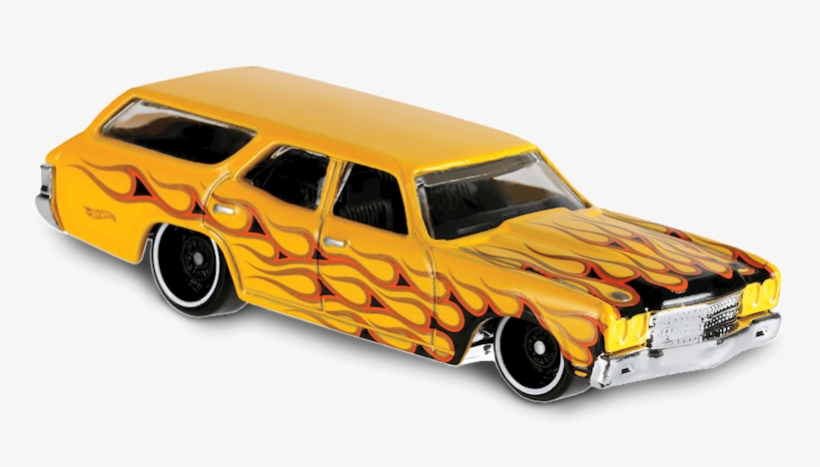'70 Chevelle® Ss™ Wagon - Hot Wheels Yellow Flame, transparent png