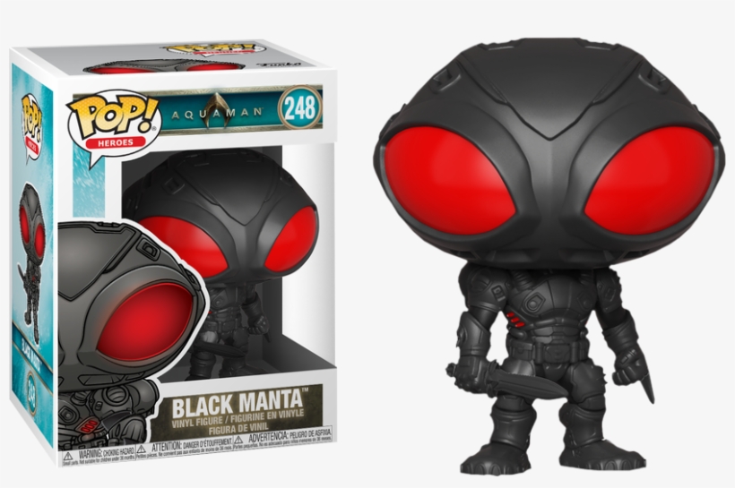 Image - Funko Pop Black Manta, transparent png