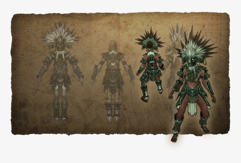 Diablo 3 Witch Doctor Armour Sets, transparent png