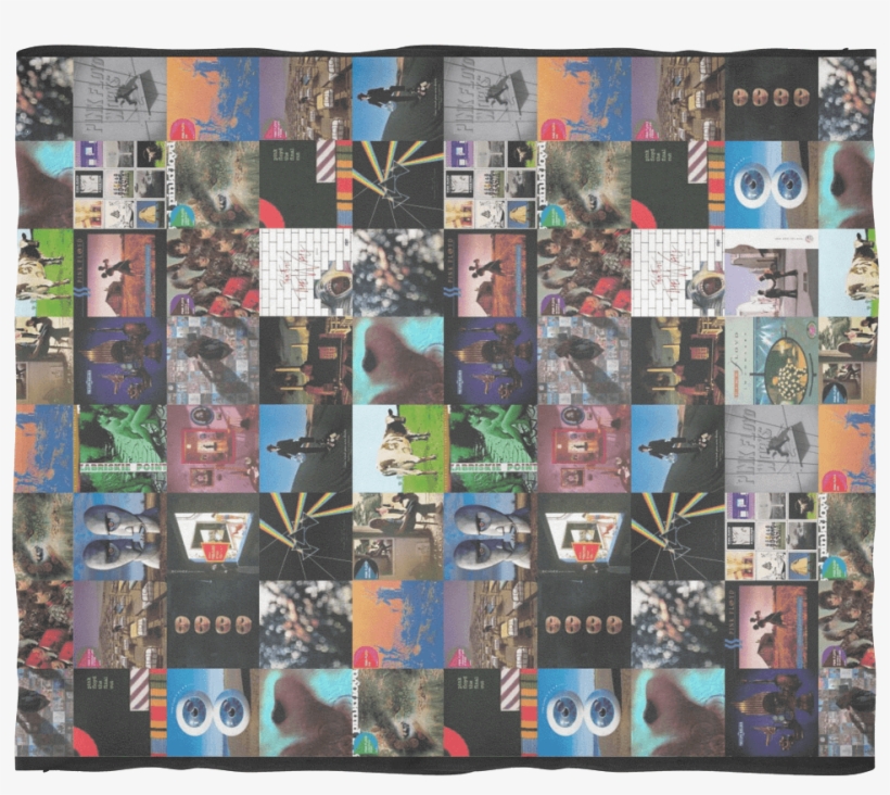 Pink Floyd Albums Blanket - Patchwork, transparent png
