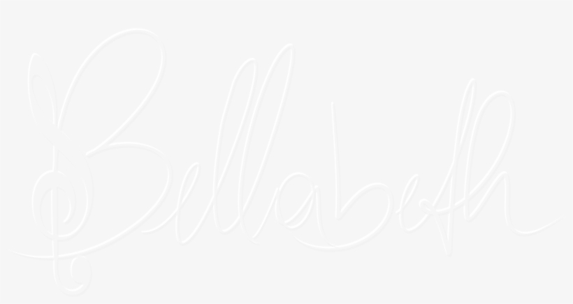 Bellabeth - Calligraphy, transparent png