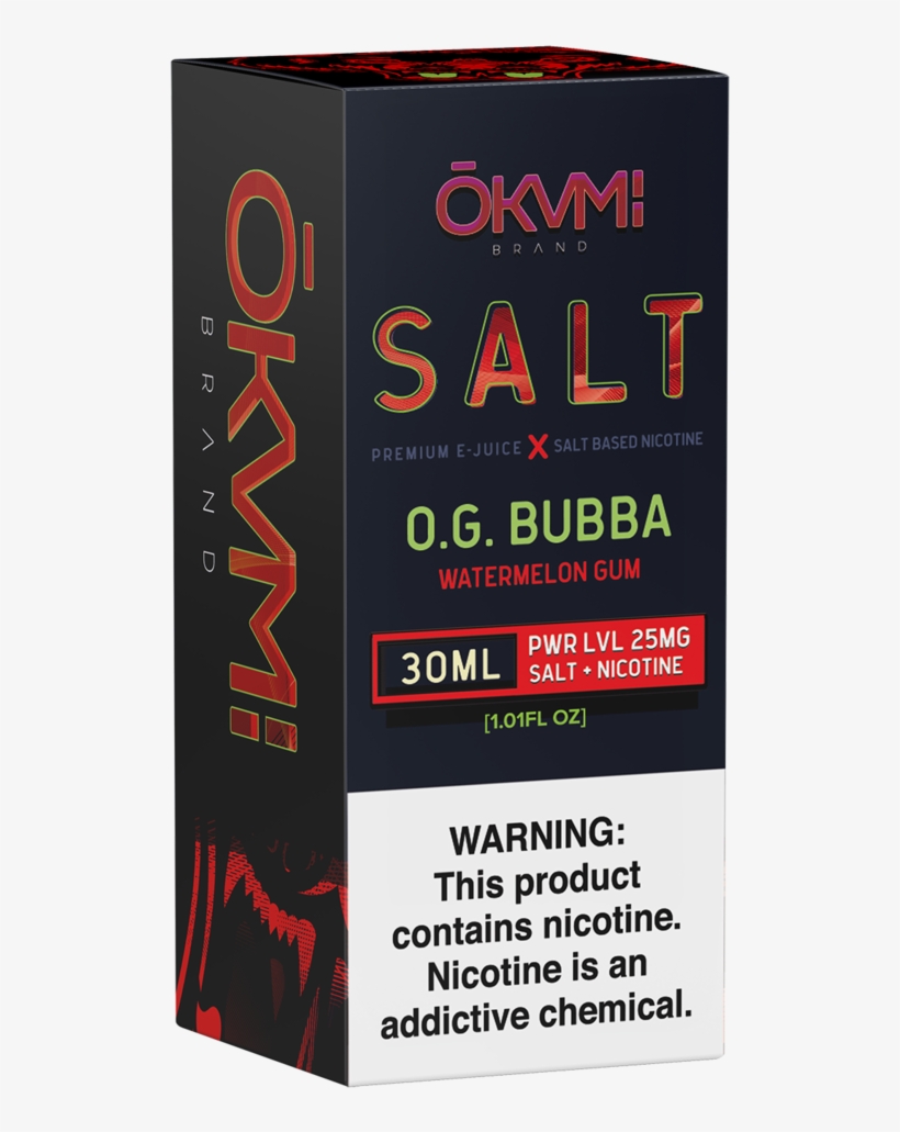 Okami Salt Nicotine Salt E-liquid - Poster, transparent png