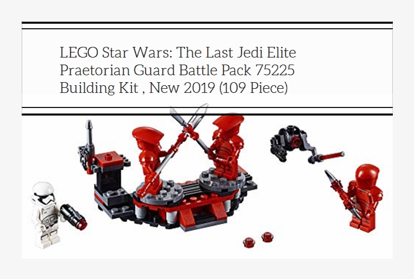 Lego Star Wars - Lego Praetorian Guard Battle Pack, transparent png