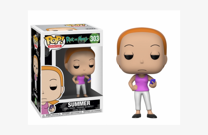 Vinyl Rick & Morty Summer No 303 - Pop Summer, transparent png