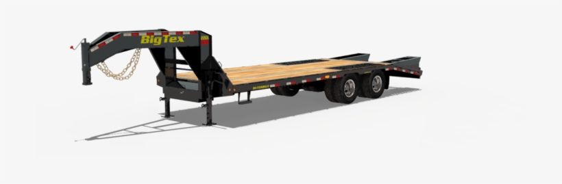 Flatbed Gooseneck Trailers - Trailer, transparent png