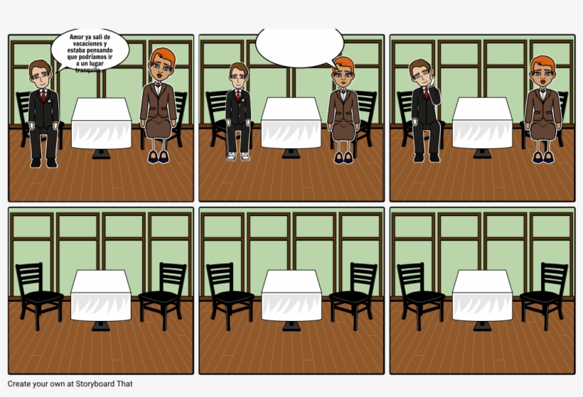 Amor Ya Sali De Vacaciones Y Estaba Pensando Que - Storyboard Caricaturas, transparent png