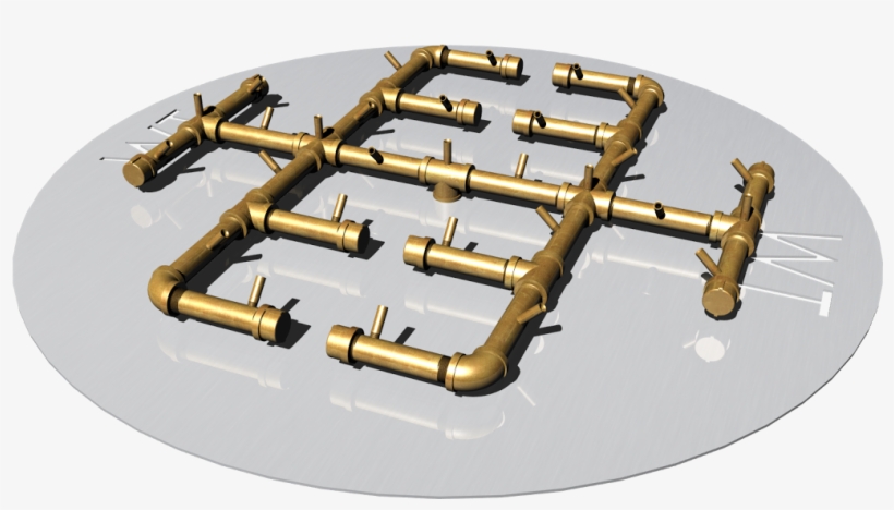 Warming Trends Fire Pit Match Lit System 350k Btu Burner - Exhaust System, transparent png