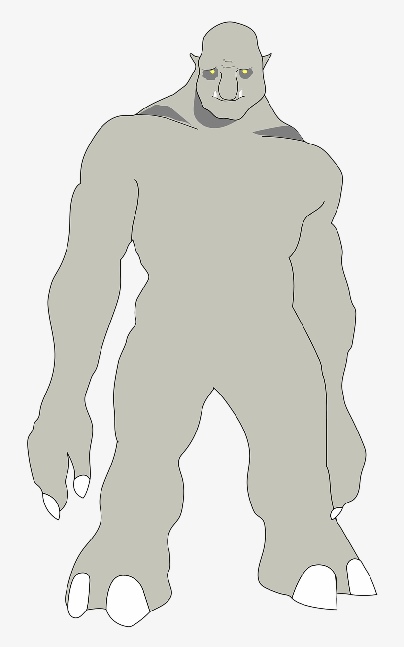 Troll Monster Horror - Illustration, transparent png