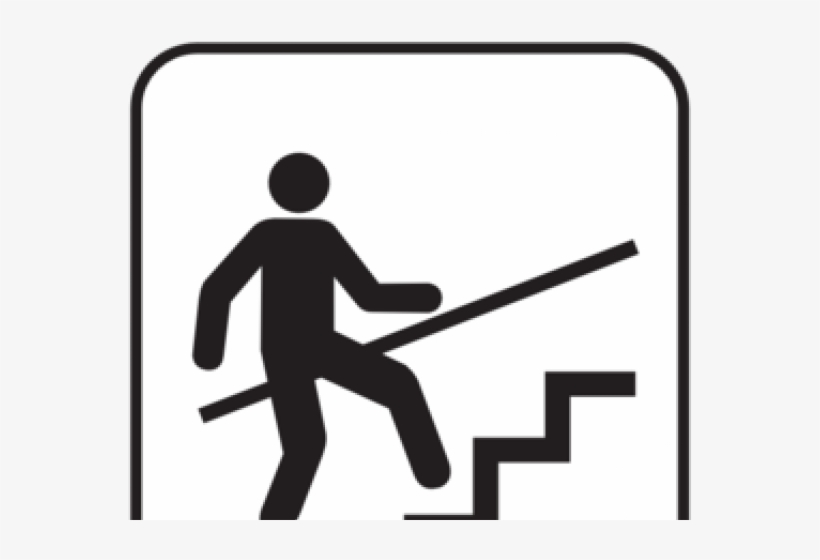 Stairs Clipart Handrail - Handrail Clipart, transparent png