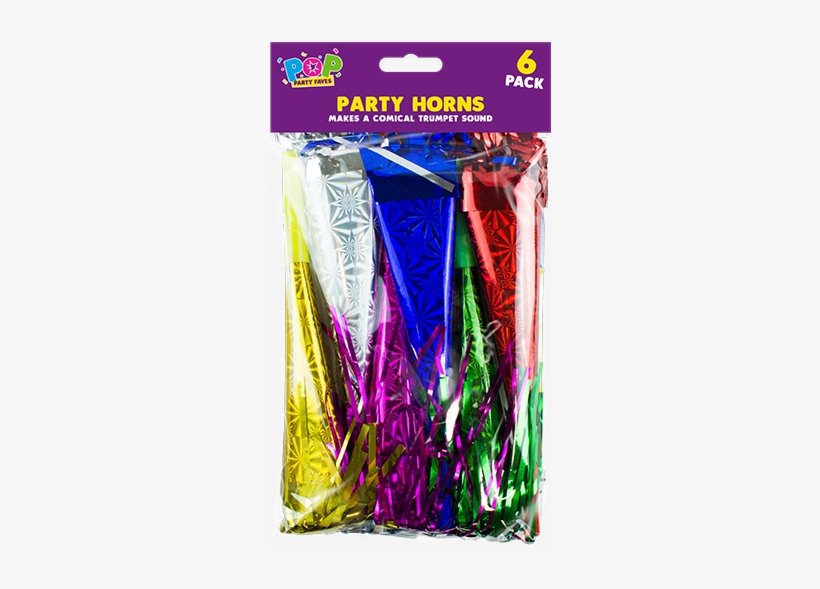 Party Horns - 6 Pack - Wire, transparent png