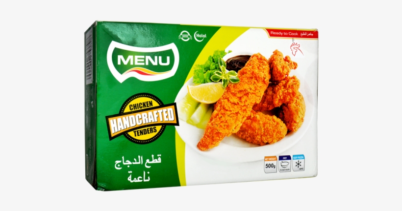 Menu Chicken Tenders Handcrafted 500g - Menu, transparent png