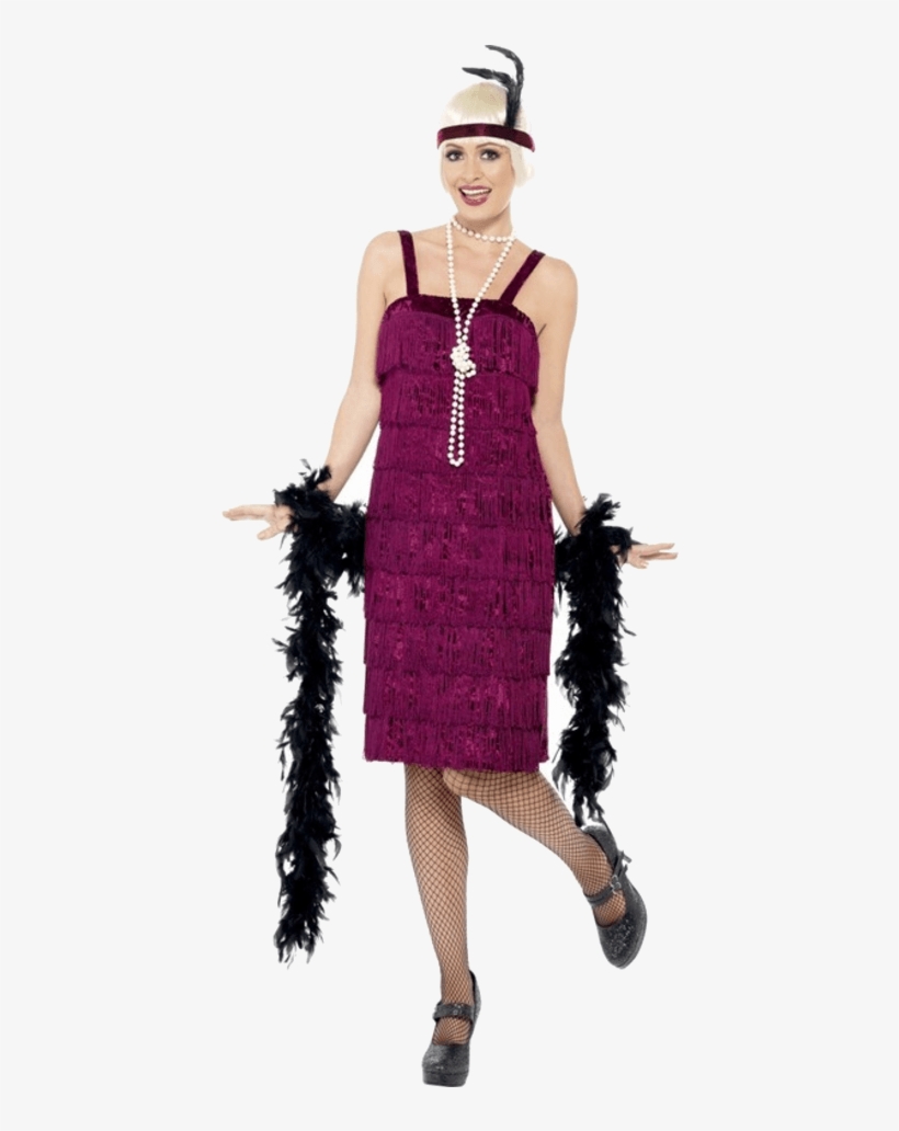 Jazz Flapper Costume - Come Vestirsi A Carnevale, transparent png
