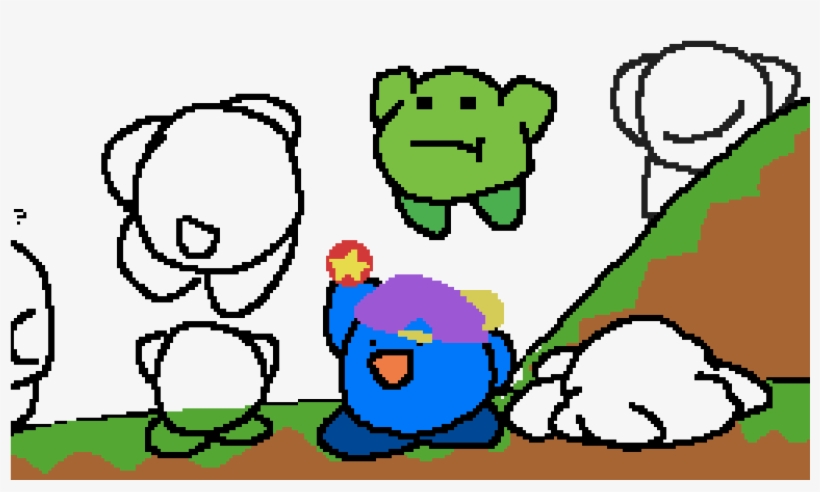 Kirby Collab, transparent png