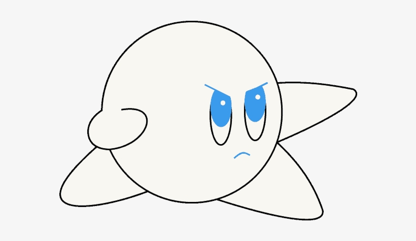 How To Draw Kirby - Cartoon, transparent png