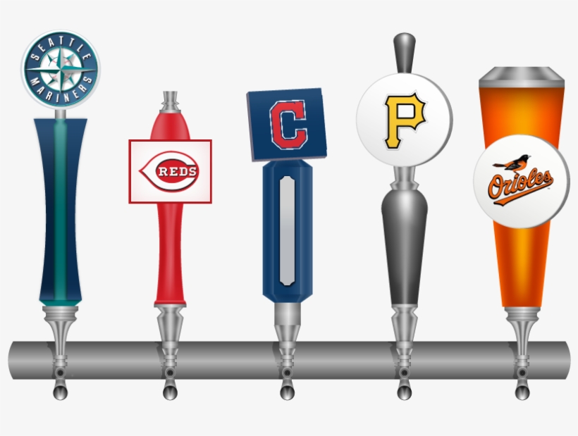 Budweiser Tap Brewery Clip Art Baseball Field Ⓒ - Beer Tap Handles Clipart, transparent png