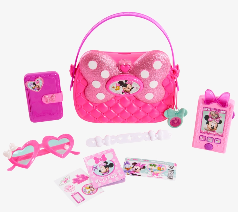 Minnie Mouse Karaoke Purse Best Image Ccdbb - Minnie's Happy Helpers Bag Set, transparent png