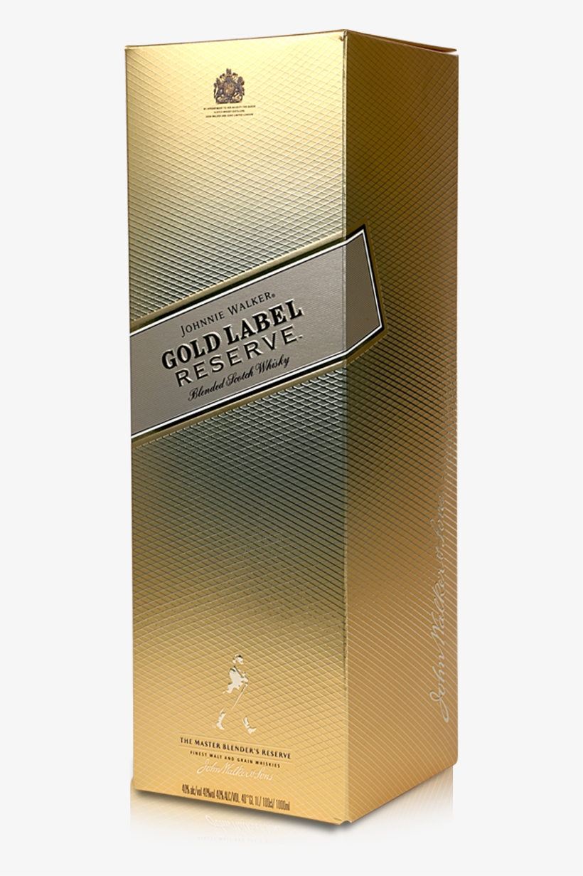 Johnnie Walker Gold Reserve 1l Johnnie Walker Gold - Box, transparent png