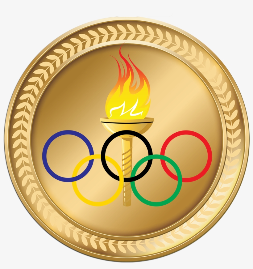 Download Transparent Bring Home The Gold In Your Own Reading Olympics - Printable Olympic Gold ...