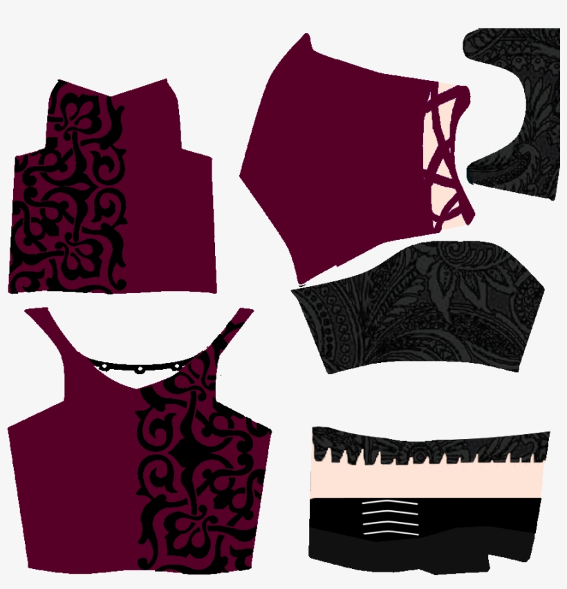 Aot Skin Costume Red, transparent png