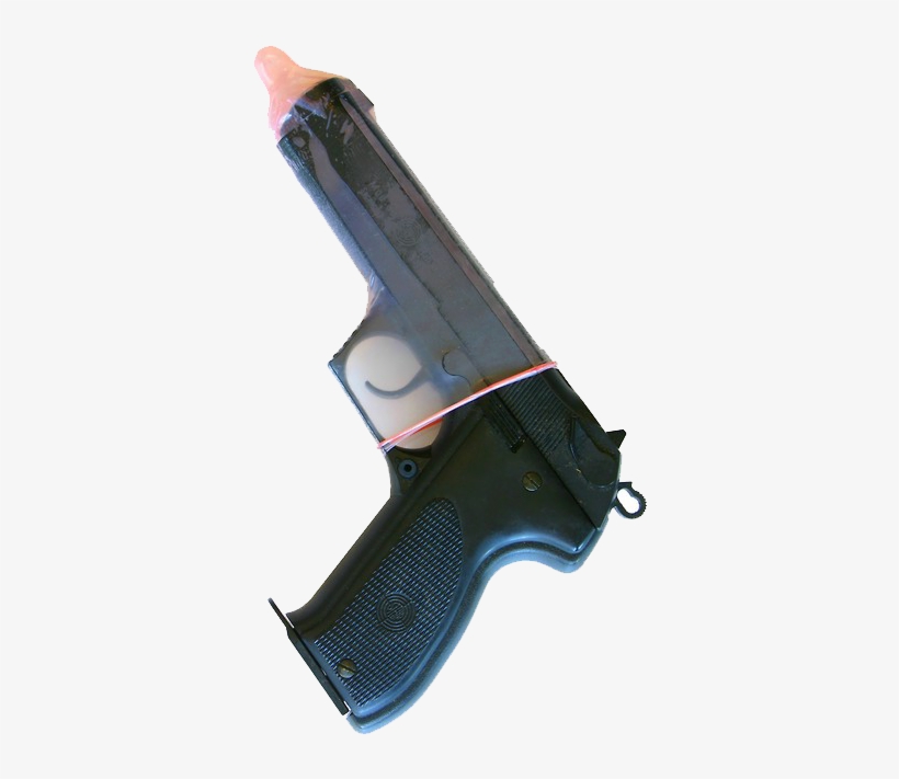 Graphic Png Transparent - Condom Gun, transparent png