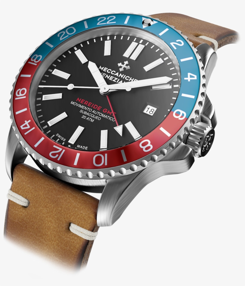 Meccaniche Veneziane Watch Gmt, transparent png