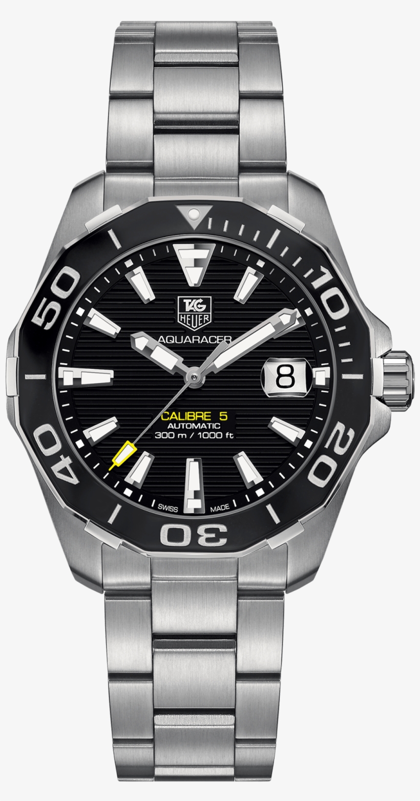 Tag Heuer Aquaracer Calibre 5, transparent png