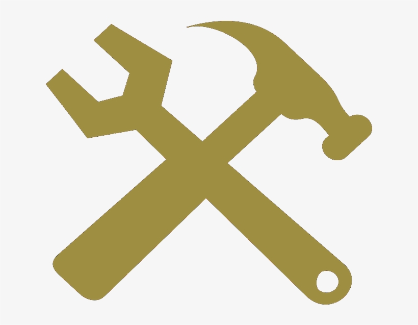 Rick Widdekind Friendly Handyman Services White Site - Hammer And Wrench Png, transparent png