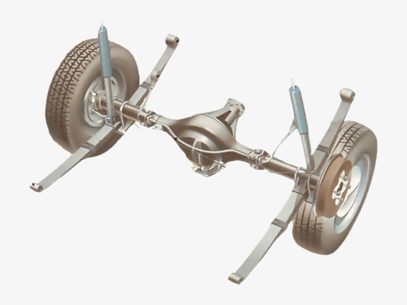 790 X 600 3 - Rear Leaf Spring Suspension, transparent png