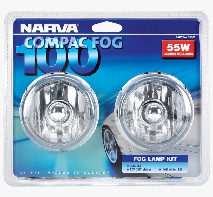 Compac 100 Fog Lamp Kit - Led Driving Lights, transparent png