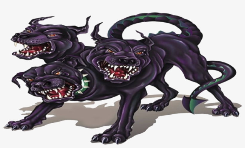 981 X 514 12 - Cerberus The Three Headed Dog, transparent png