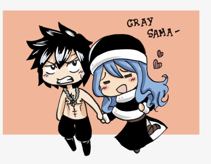 Happy Gruvia Day Based On What Mashima Drew Last Gruvia - Cartoon, transparent png