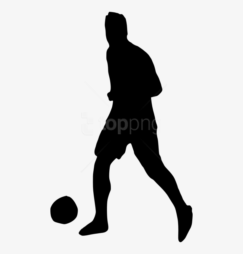 Football Player Silhouette Png, transparent png