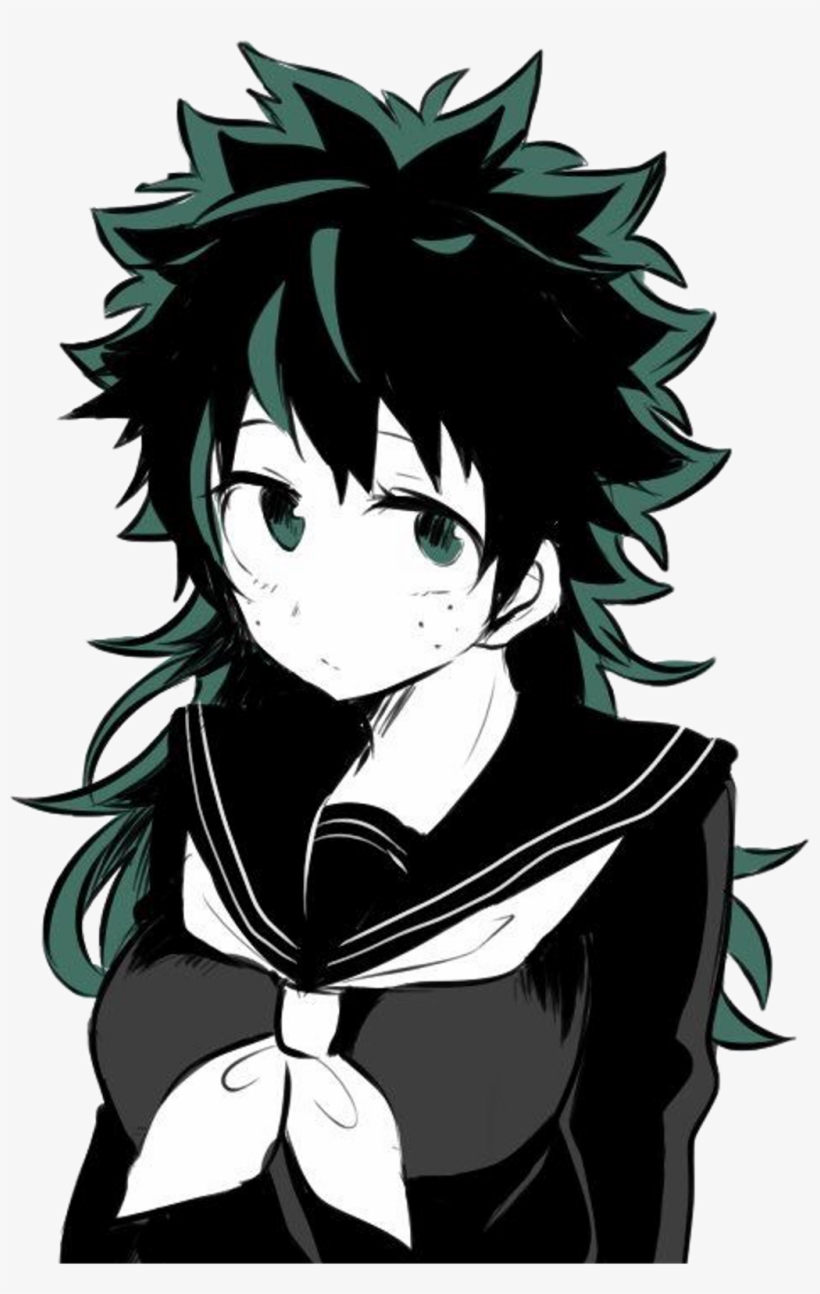 Fem Izuku Midoriya Deku / Female Izuku Midoriya Deku - ヒロアカ 緑 谷 女体 化, transparent png