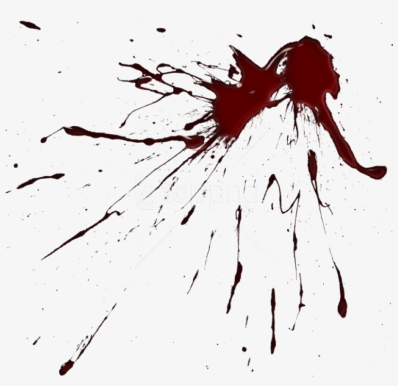 Free Png Download Blood Splatter Png Images Background - Blood Splatter Clipart Png, transparent png