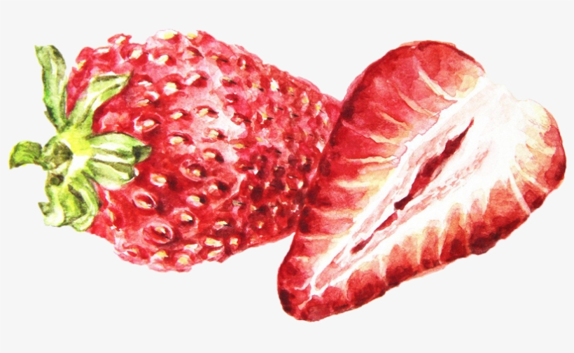 Strawberry Aedmaasikas Fruit Food Picture Material - Strawberry, transparent png