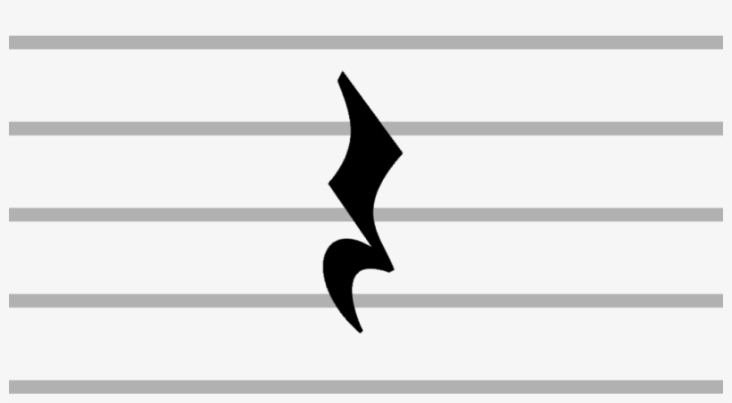 What Is A Quarter Rest - Dấu Lặng, transparent png