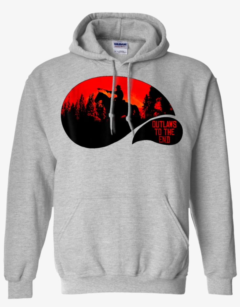 Red Moon Cowboy Red Dead Redemption 2 Shirt G185 Gildan - Hawaii Zip Up Hoodies, transparent png