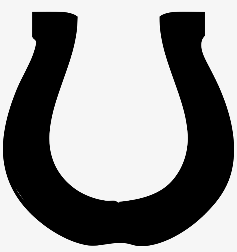 Download Png - Horseshoe Clipart Silhouette, transparent png